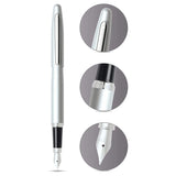 Sheaffer VFM Strobe Silver CT Fountain Pen
