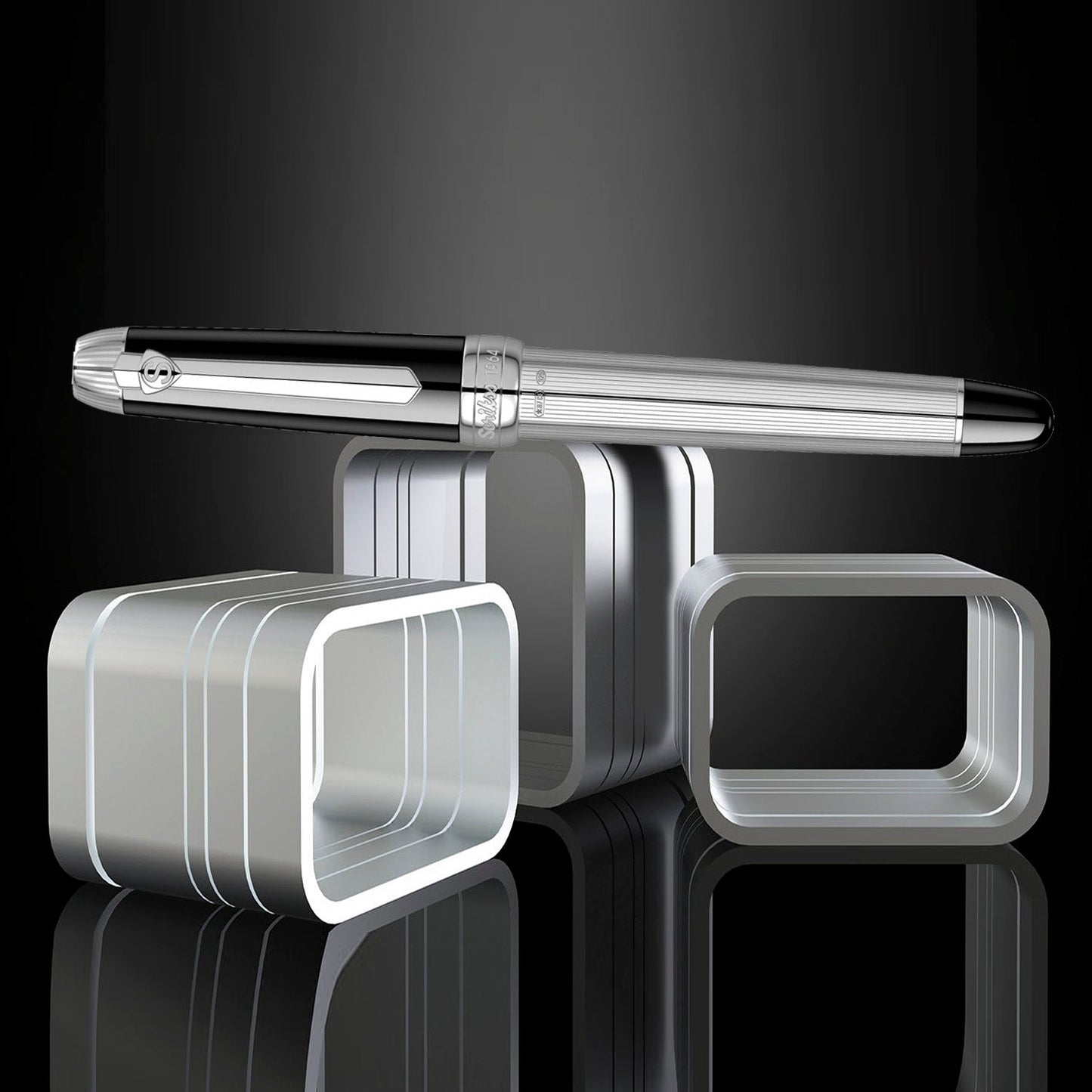 Scrikss 1964 Sterling Silver CT Fountain Pen (Limited Edition)