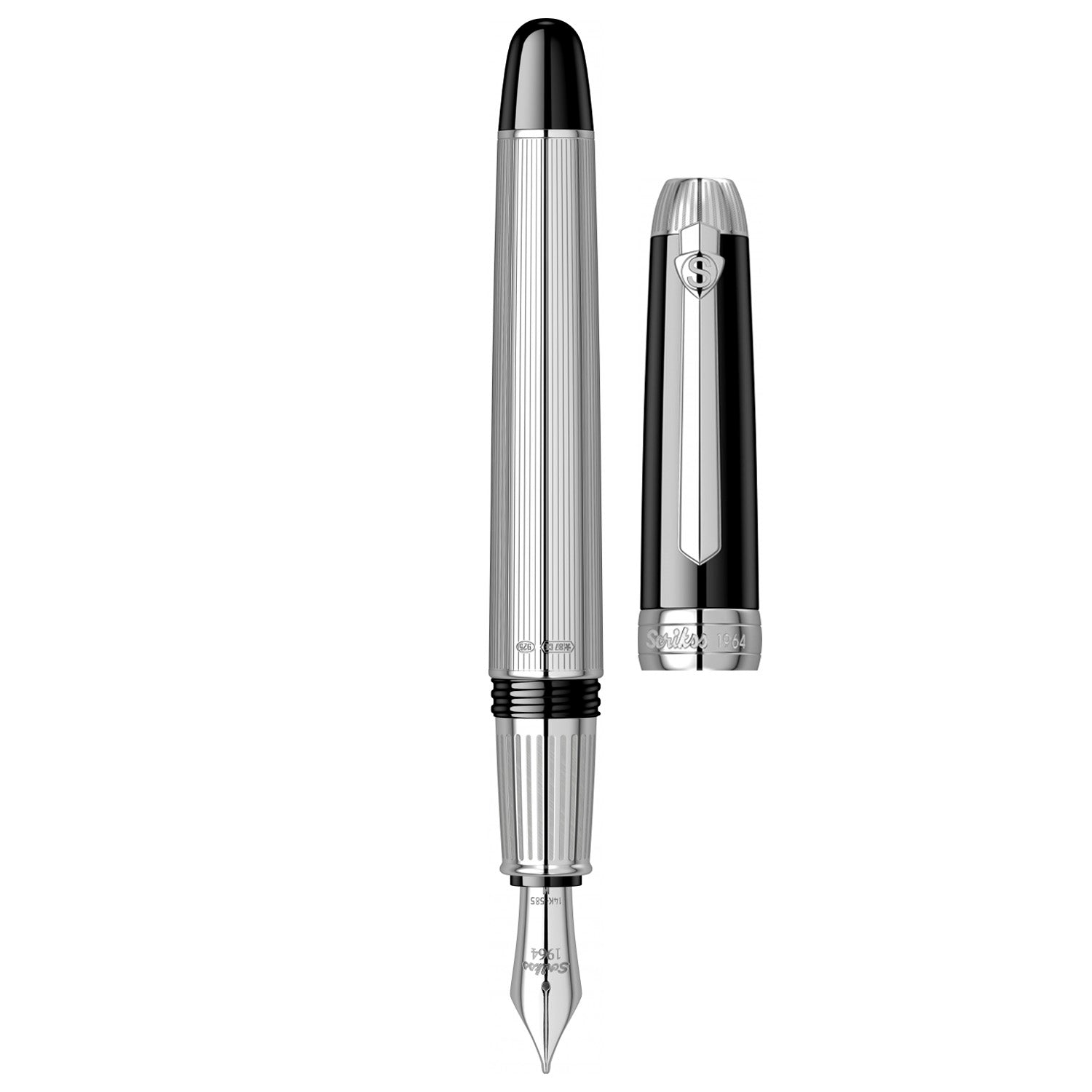 Scrikss 1964 Sterling Silver CT Fountain Pen (Limited Edition)