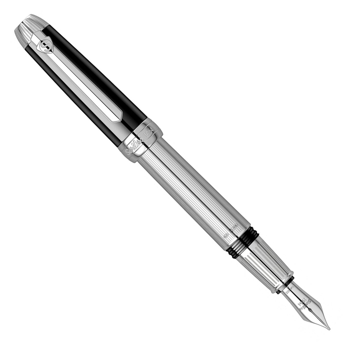Scrikss 1964 Sterling Silver CT Fountain Pen (Limited Edition)