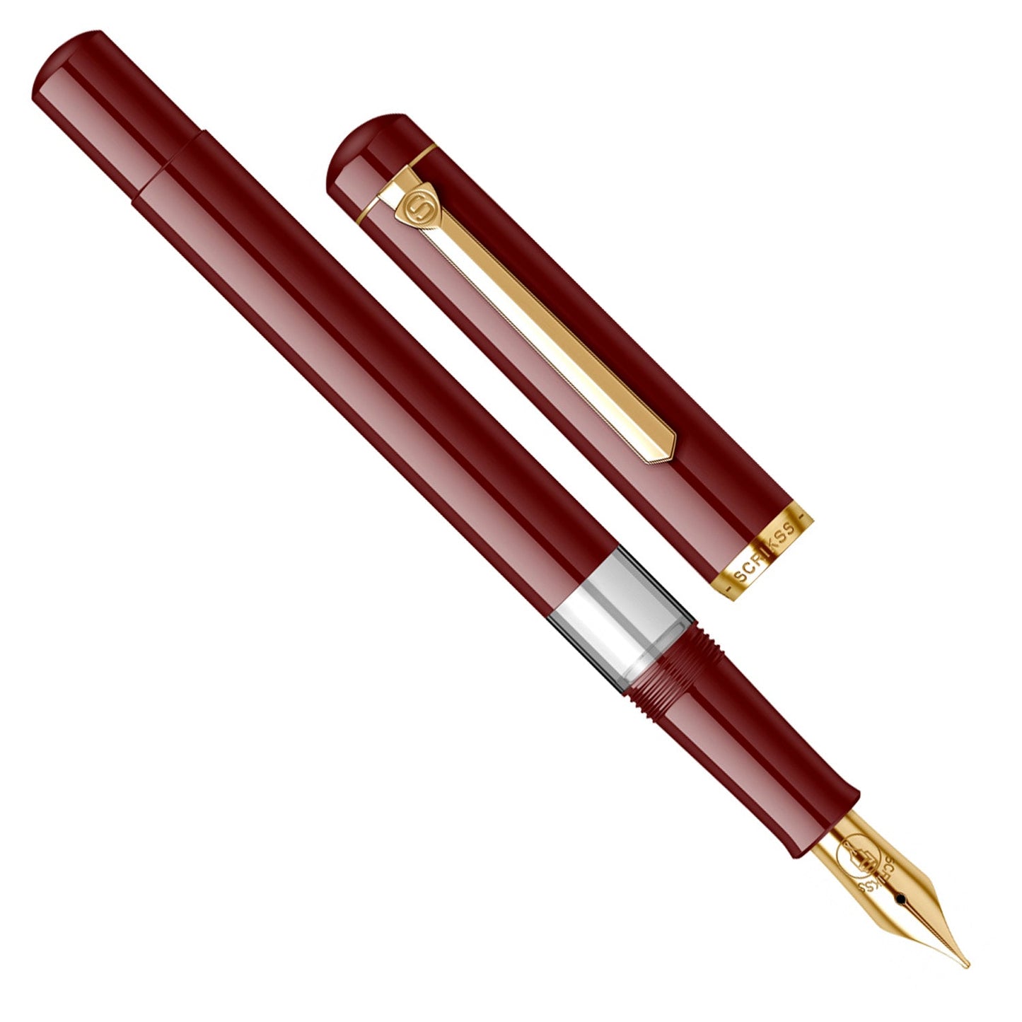 Scrikss 419 Burgundy GT Fountain Pen