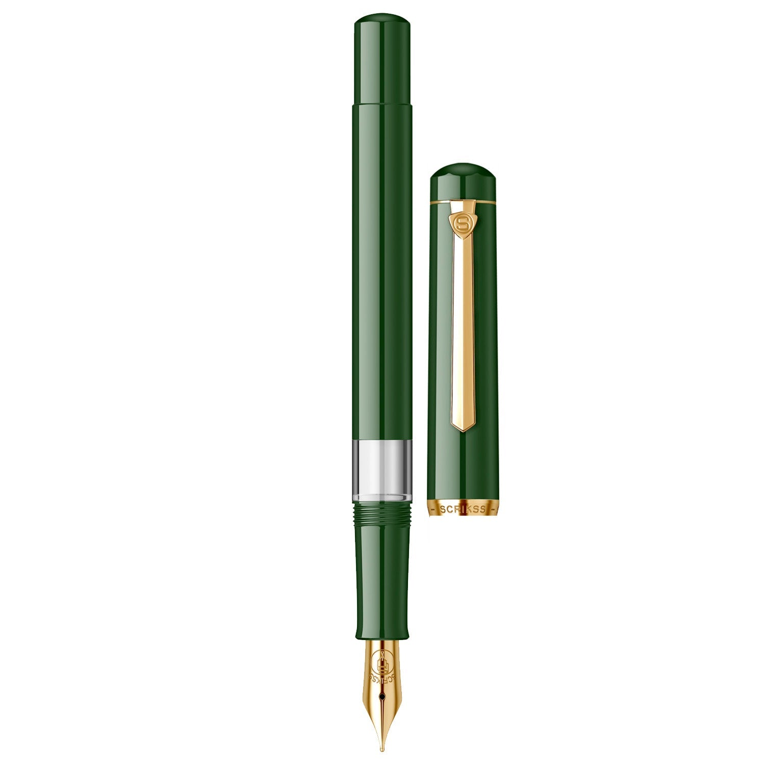 Scrikss 419 Dark Green GT Fountain Pen