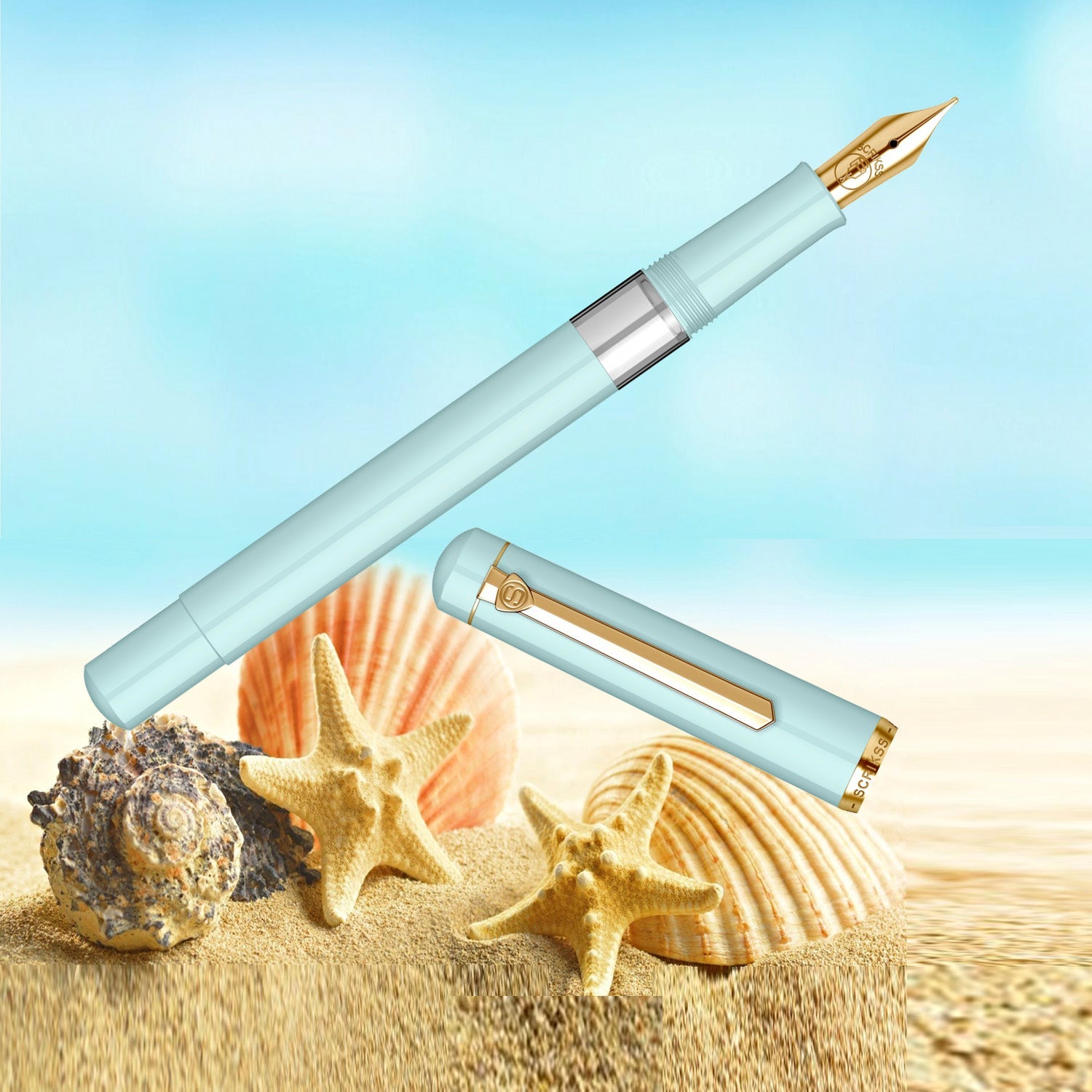 Scrikss 419 Mint GT Fountain Pen
