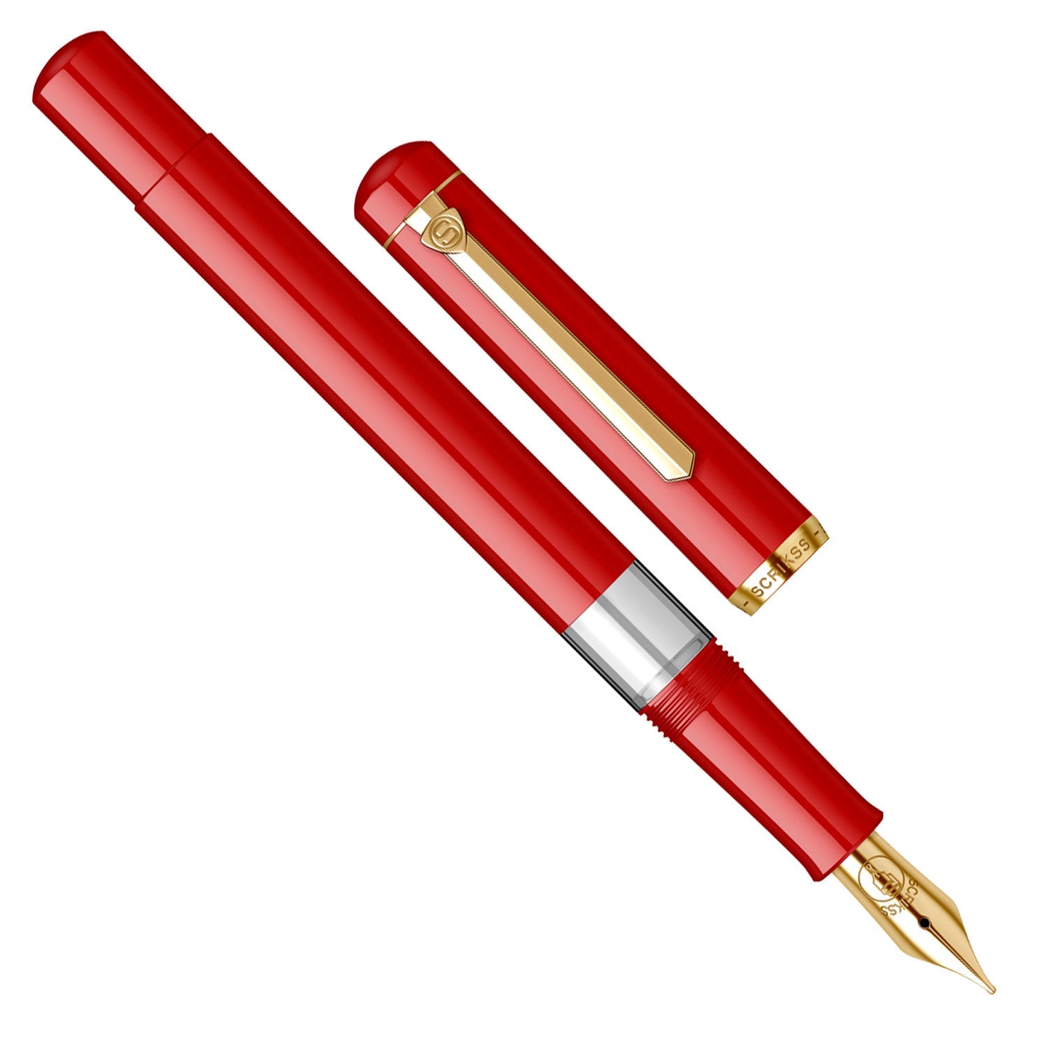 Scrikss 419 Red GT Fountain Pen