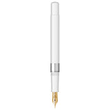 Scrikss 419 White GT Fountain Pen