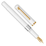 Scrikss 419 White GT Fountain Pen