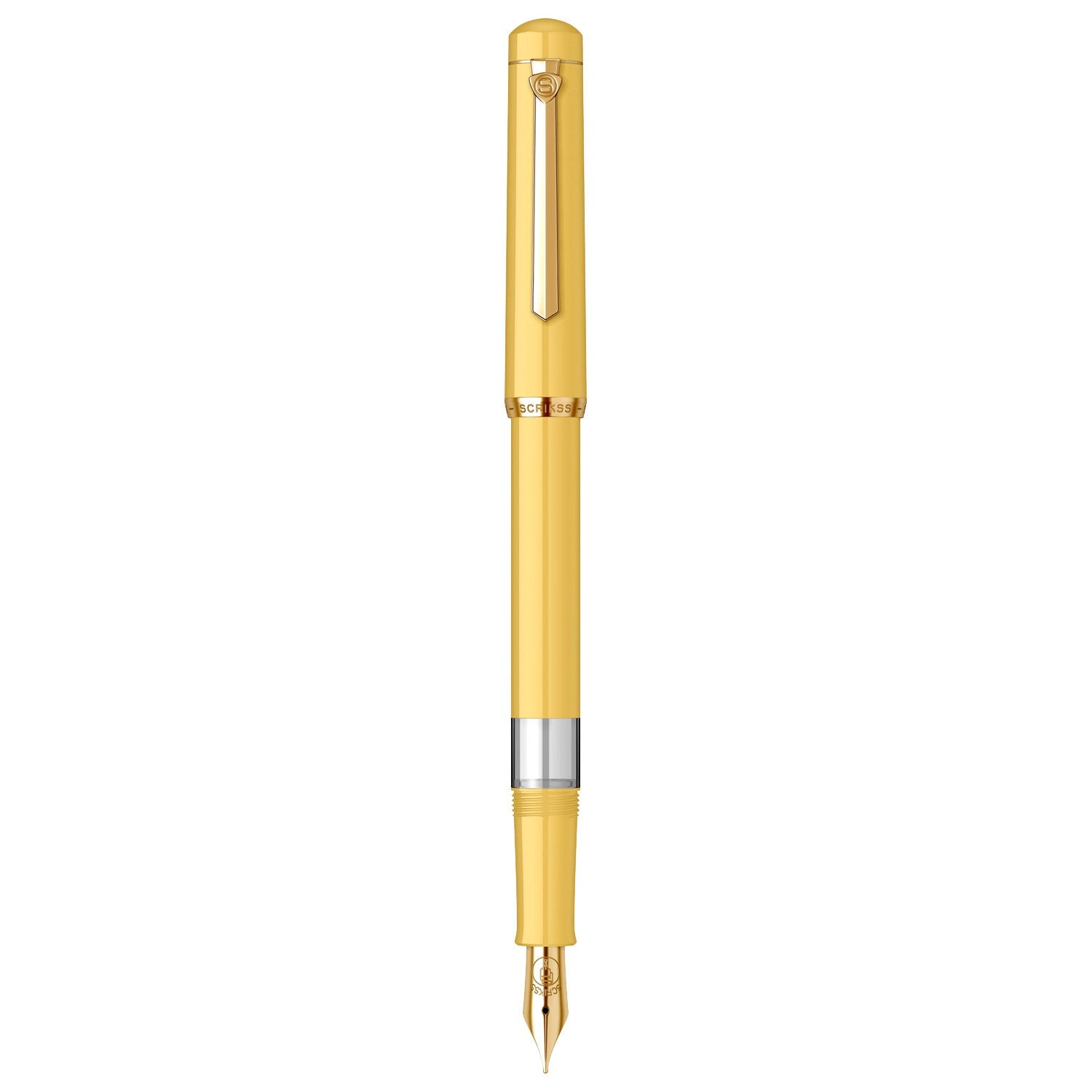 Scrikss 419 Yellow GT Fountain Pen