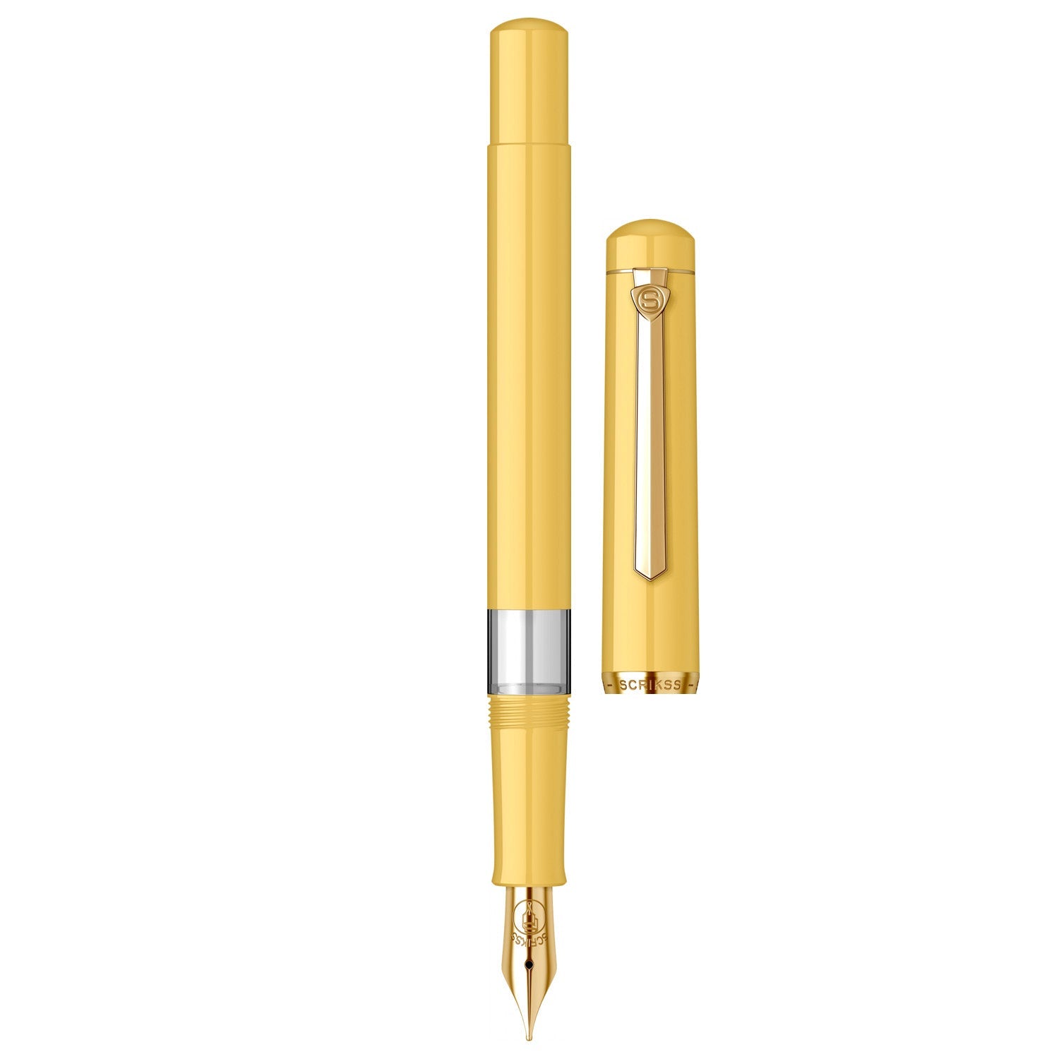 Scrikss 419 Yellow GT Fountain Pen