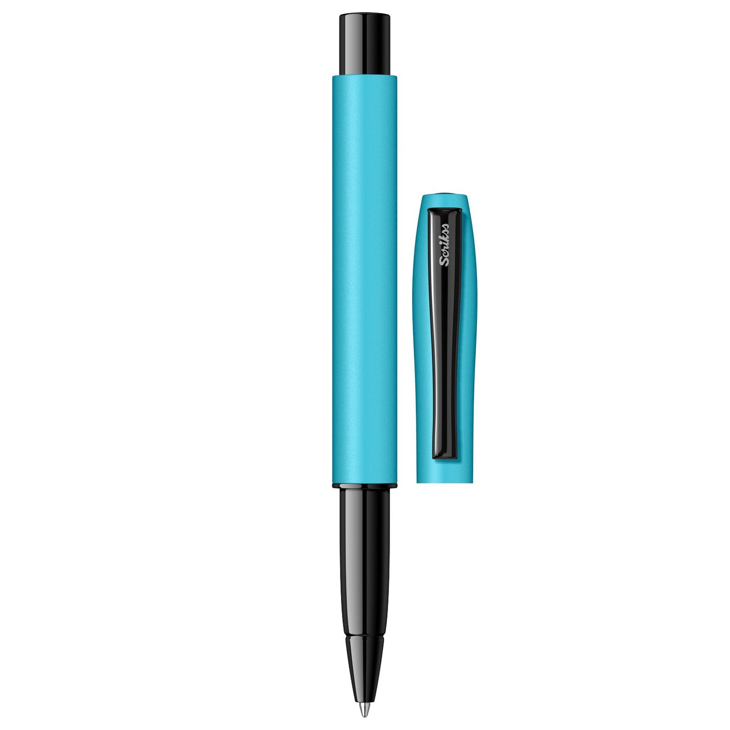 Scrikss Carnival Matte Neon Blue Roller Ball Pen 86800