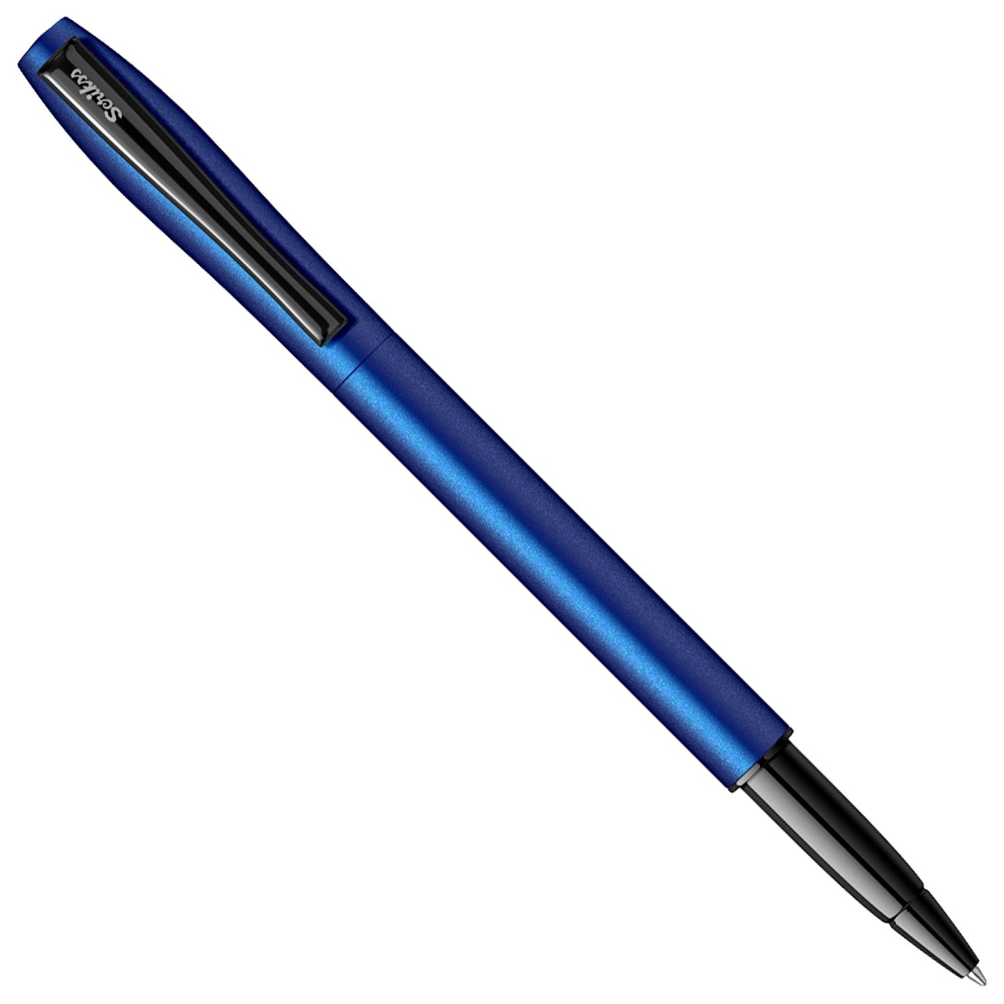 Scrikss Carnival Matte Satin Blue Roller Ball Pen 86725