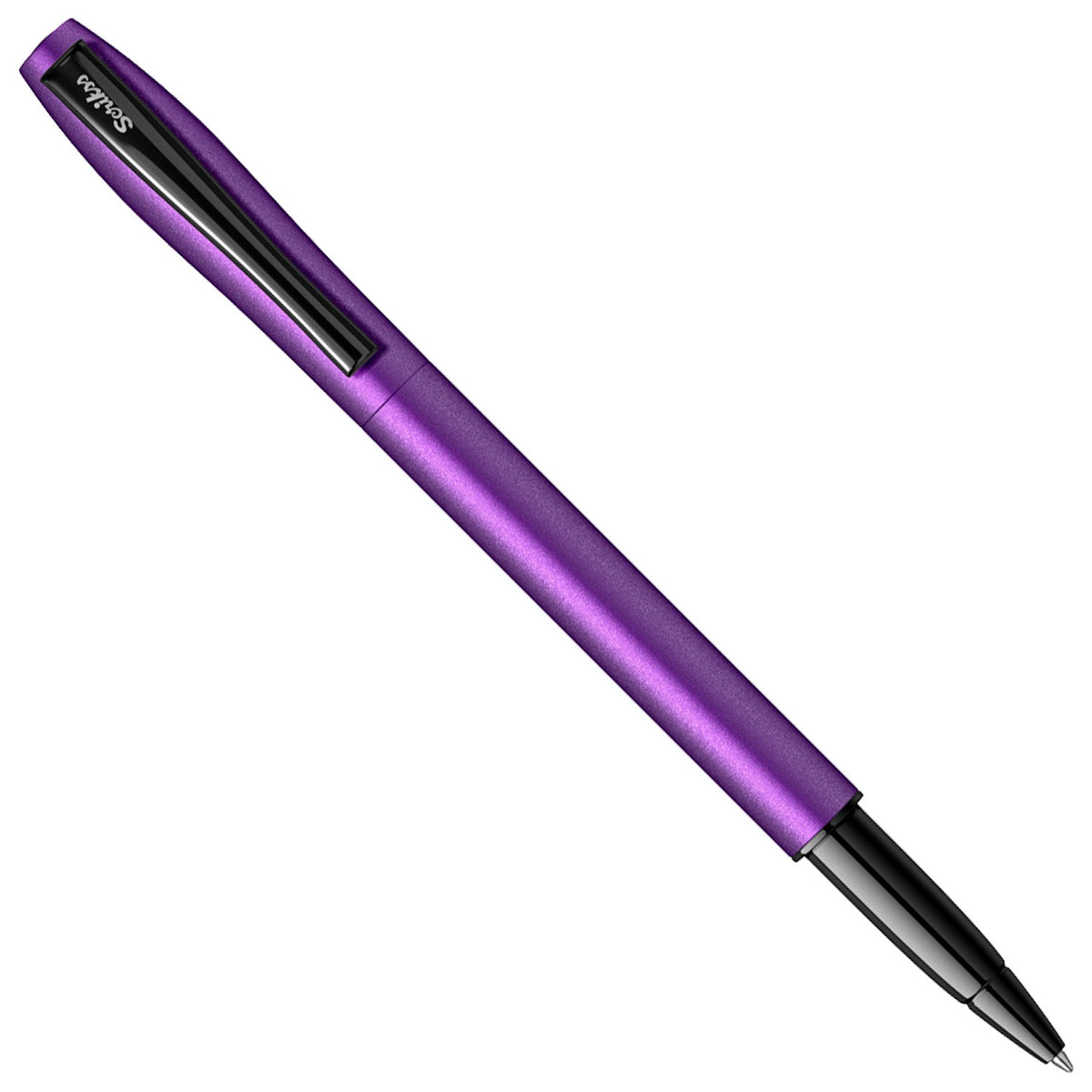 Scrikss Carnival Matte Satin Purple Roller Ball Pen 86756