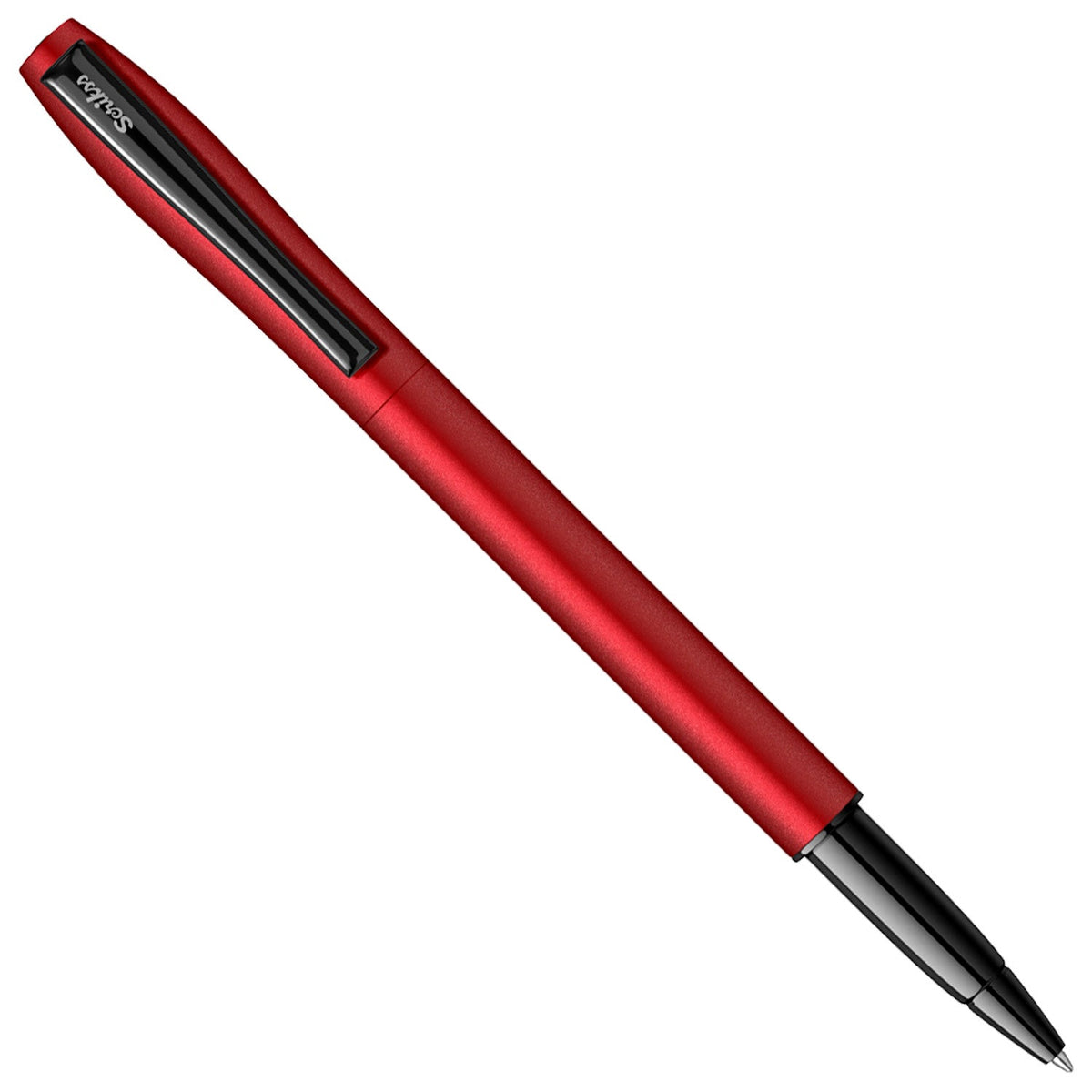 Scrikss Carnival Matte Satin Red Roller Ball Pen 86749
