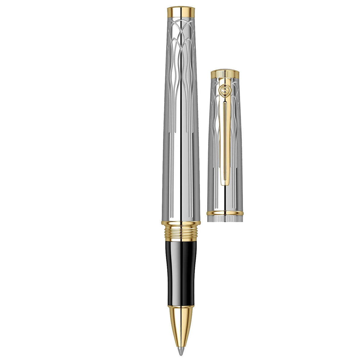 Scrikss Heritage Chrome GT Roller Ball Pen 80761