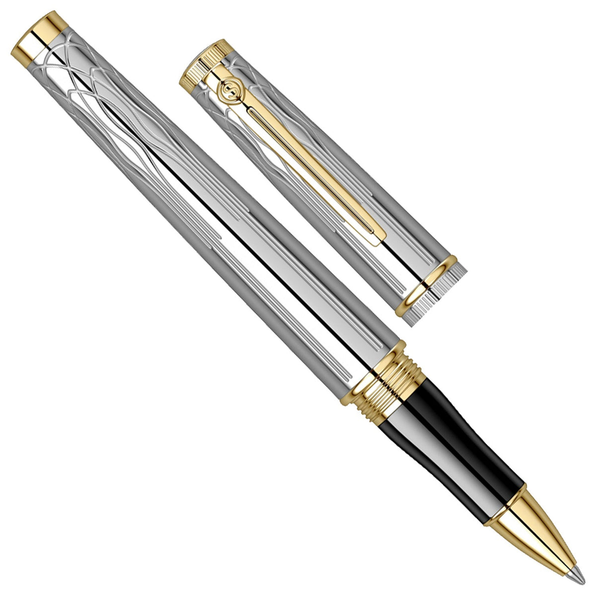 Scrikss Heritage Chrome GT Roller Ball Pen 80761