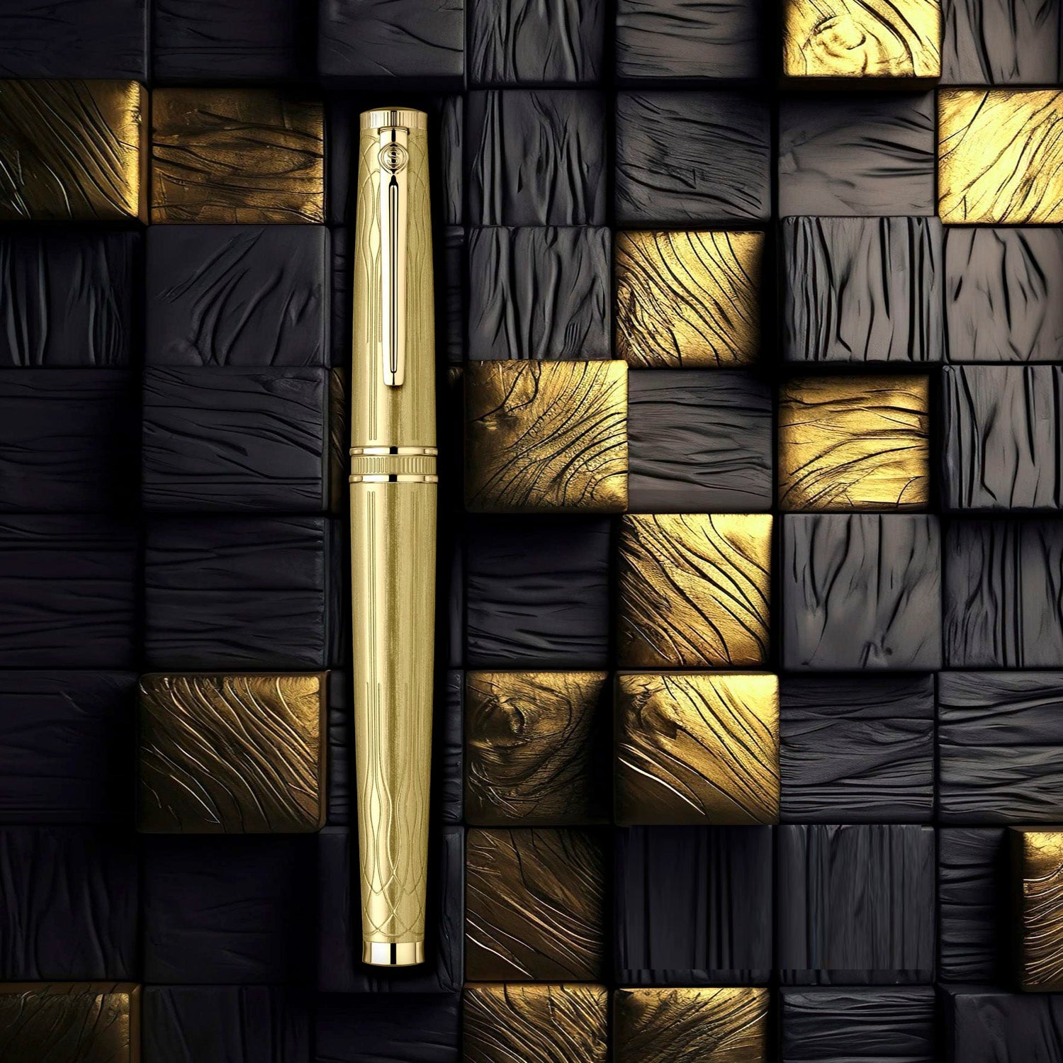 Scrikss Heritage Gold GT Fountain Pen