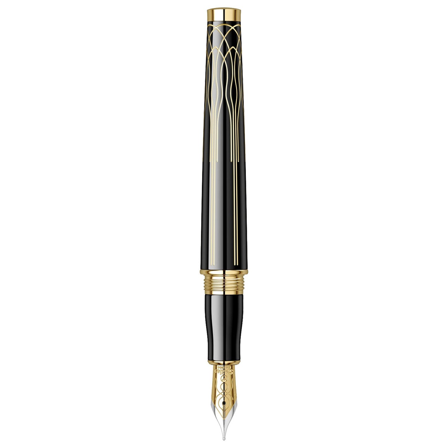 Scrikss Heritage Glossy Black GT Fountain Pen