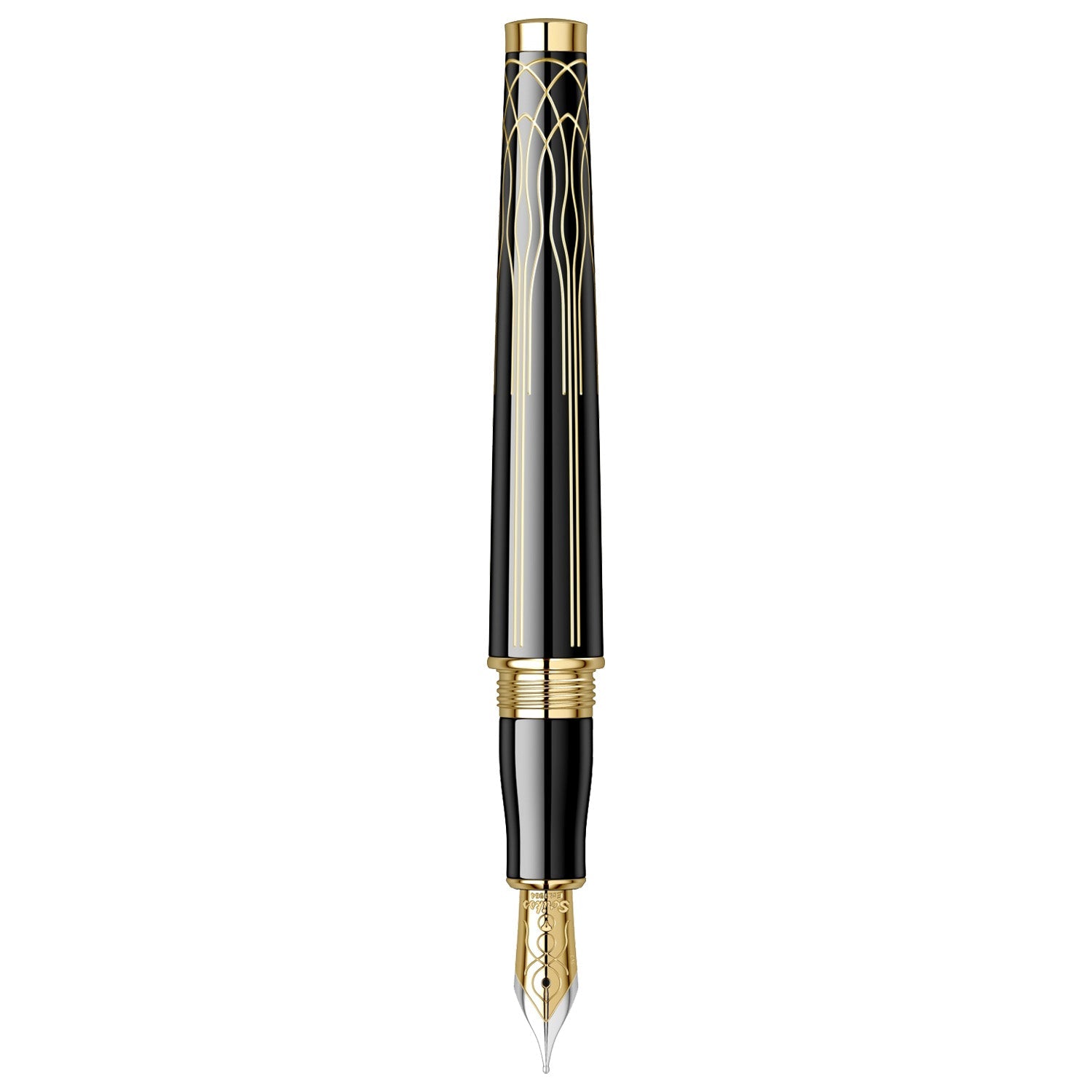 Scrikss Heritage Glossy Black GT Fountain Pen
