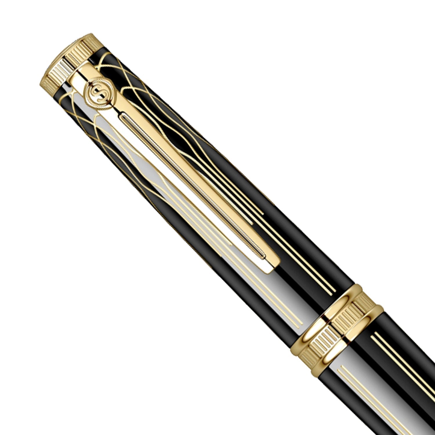Scrikss Heritage Glossy Black GT Fountain Pen