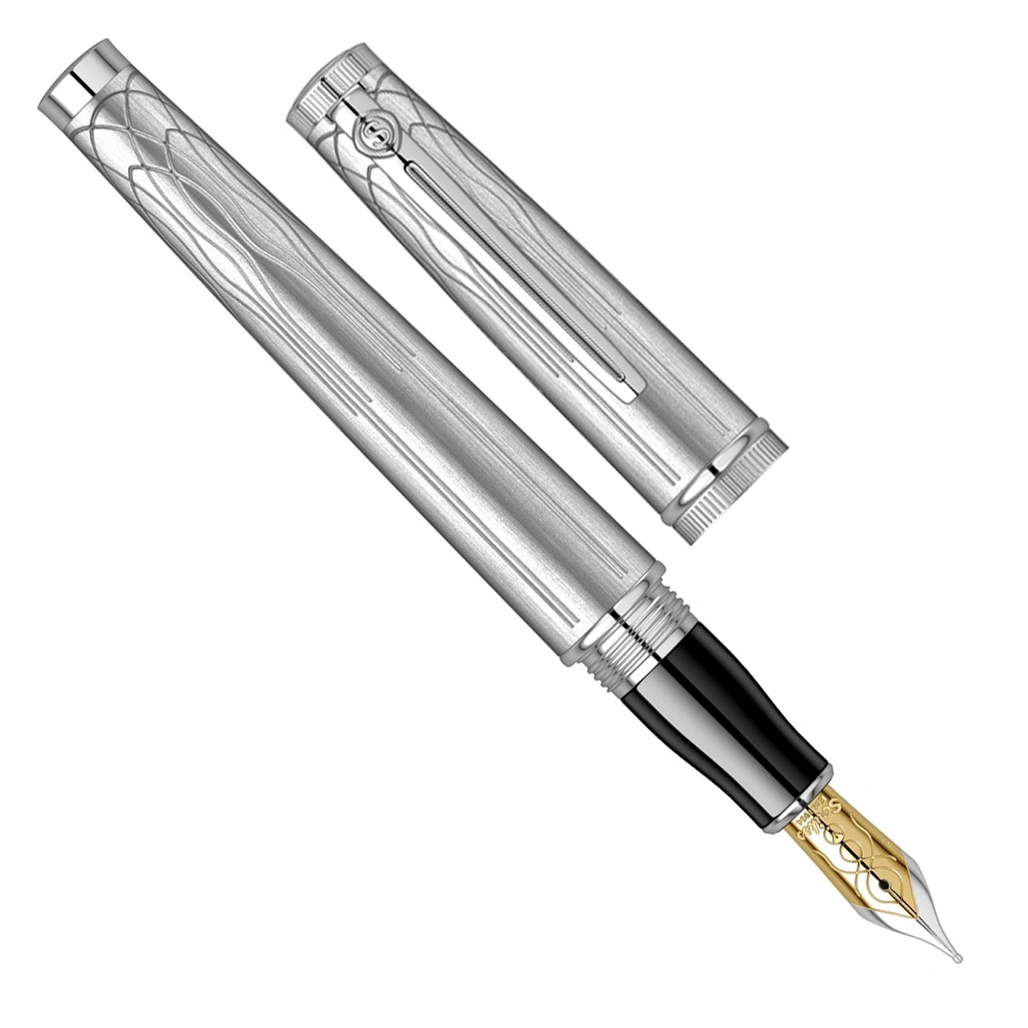 Scrikss Heritage Platinum CT Fountain Pen