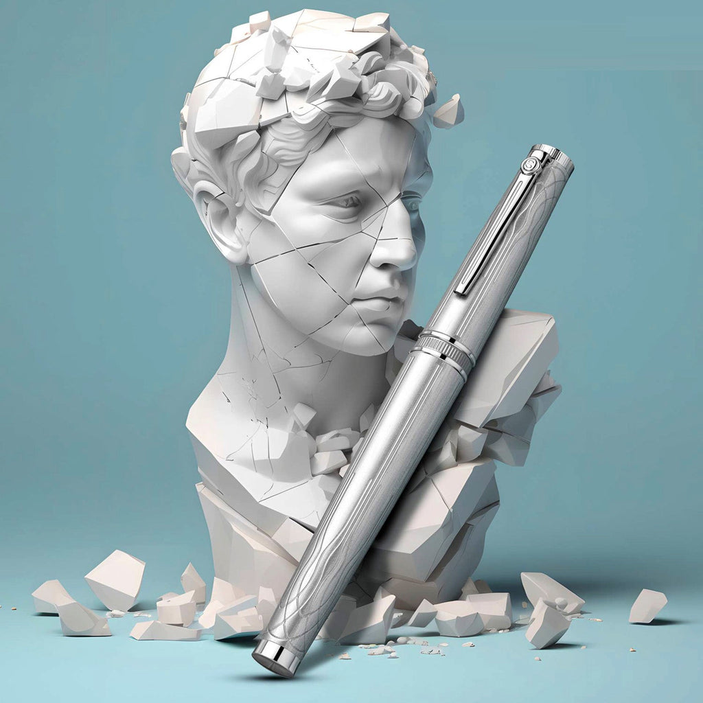 Scrikss Heritage Platinum Roller Ball Pen 80785