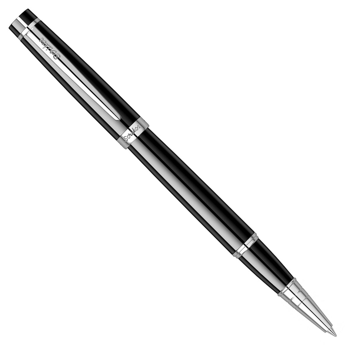 Scrikss Honour 38 Glossy Black CT Roller Ball Pen 62385