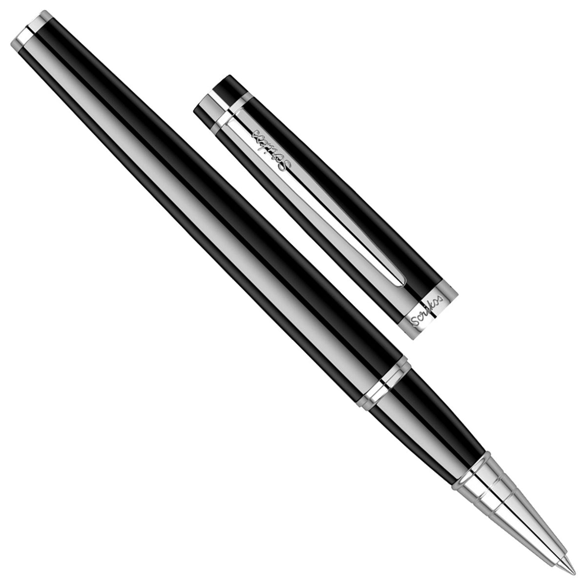 Scrikss Honour 38 Glossy Black CT Roller Ball Pen 62385