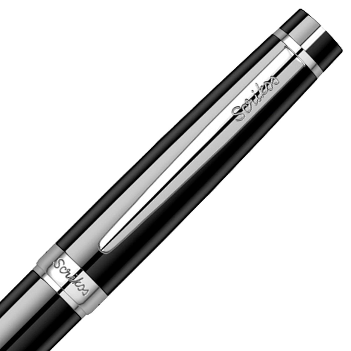 Scrikss Honour 38 Glossy Black CT Roller Ball Pen 62385