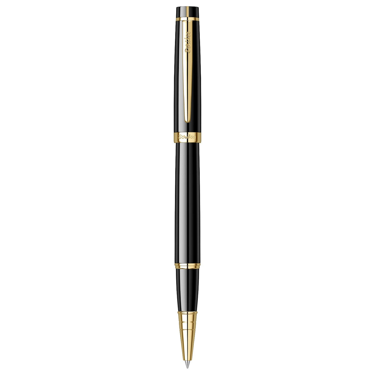 Scrikss Honour 38 Glossy Black GT Roller Ball Pen 62378