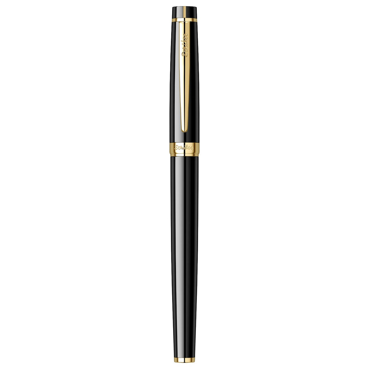 Scrikss Honour 38 Glossy Black GT Roller Ball Pen 62378