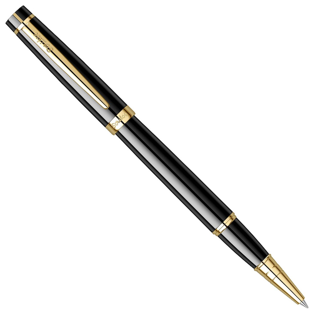 Scrikss Honour 38 Glossy Black GT Roller Ball Pen 62378
