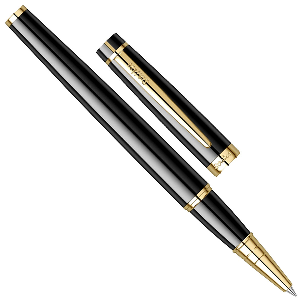 Scrikss Honour 38 Glossy Black GT Roller Ball Pen 62378