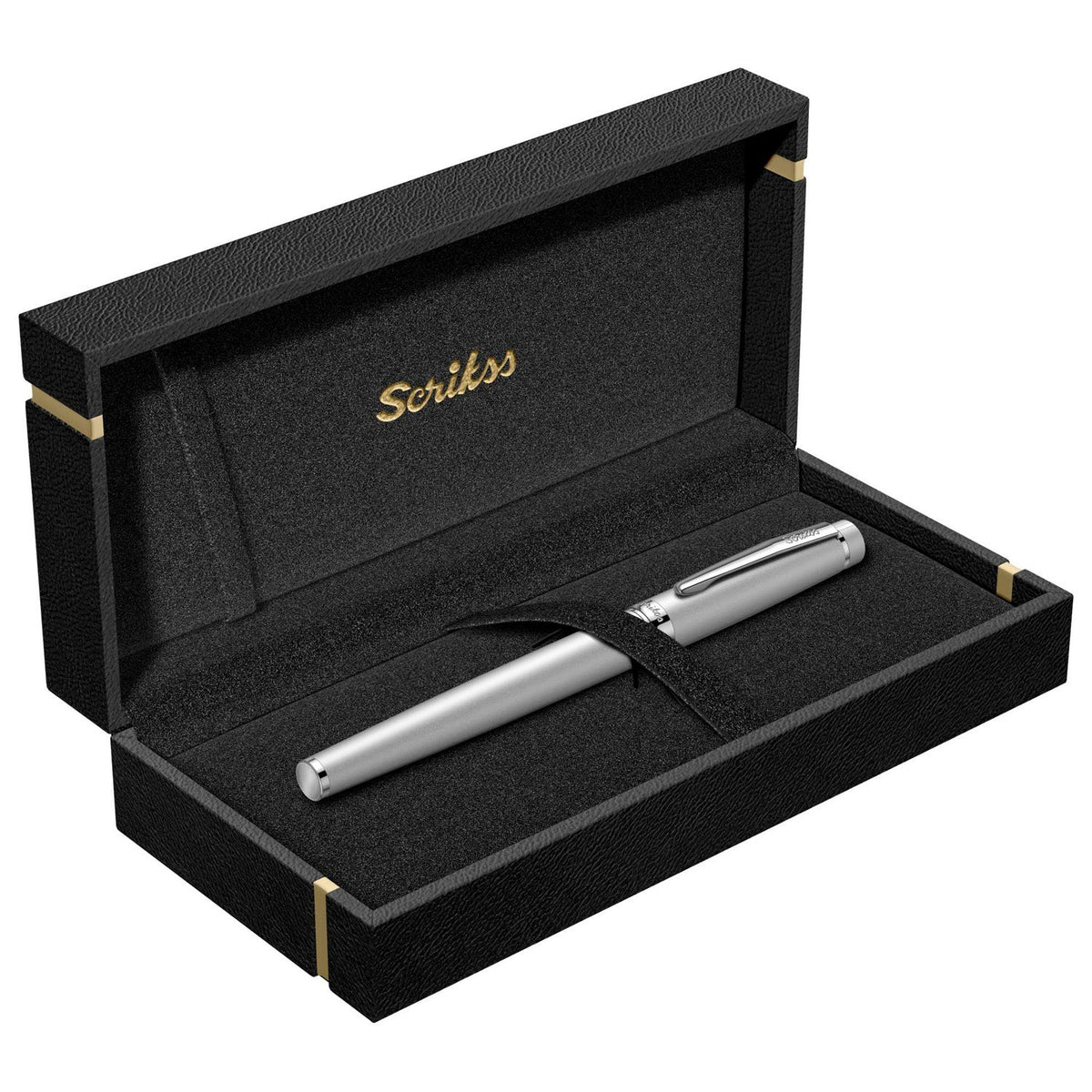 Scrikss Honour Matt Chrome CT Roller Ball Pen 62415