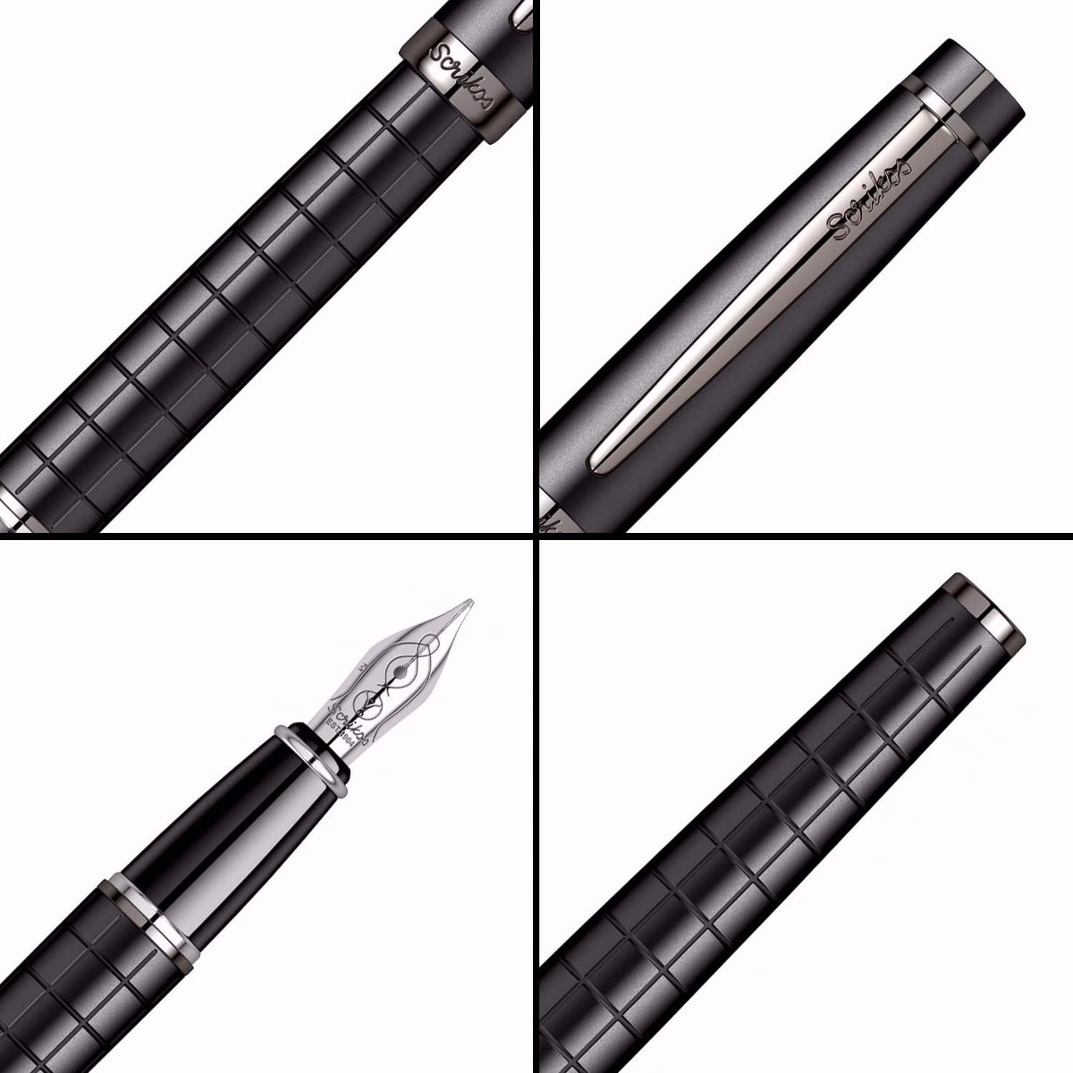 Scrikss Honour 38 Matt Black Fountain Pen