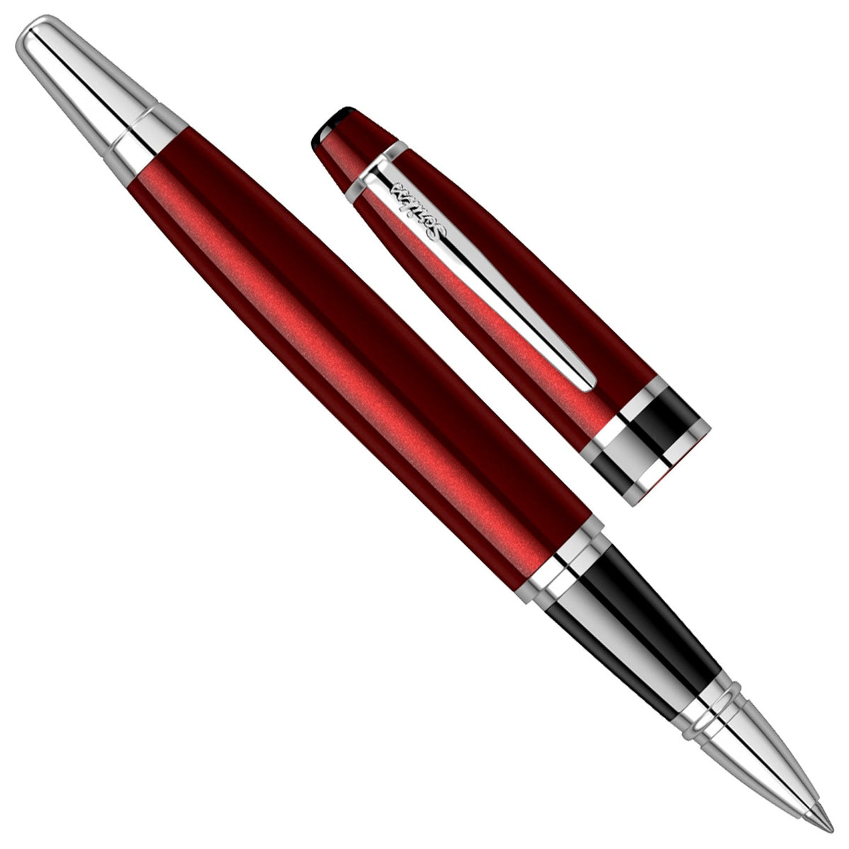 Scrikss Havana 63 Burgundy CT Roller Ball Pen 75149