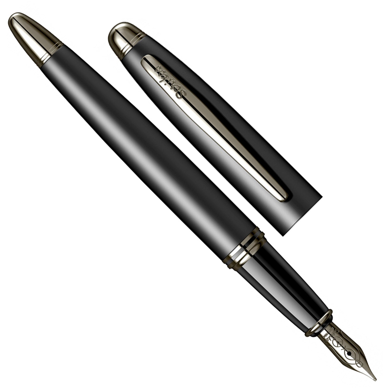 Scrikss Knight 88 Matt Black Fountain Pen