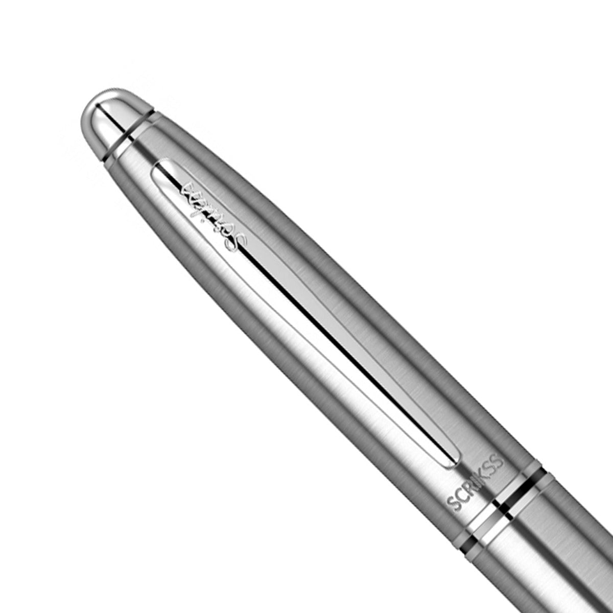 Scrikss Knight 88 Stainless Steel CT Fountain Pen
