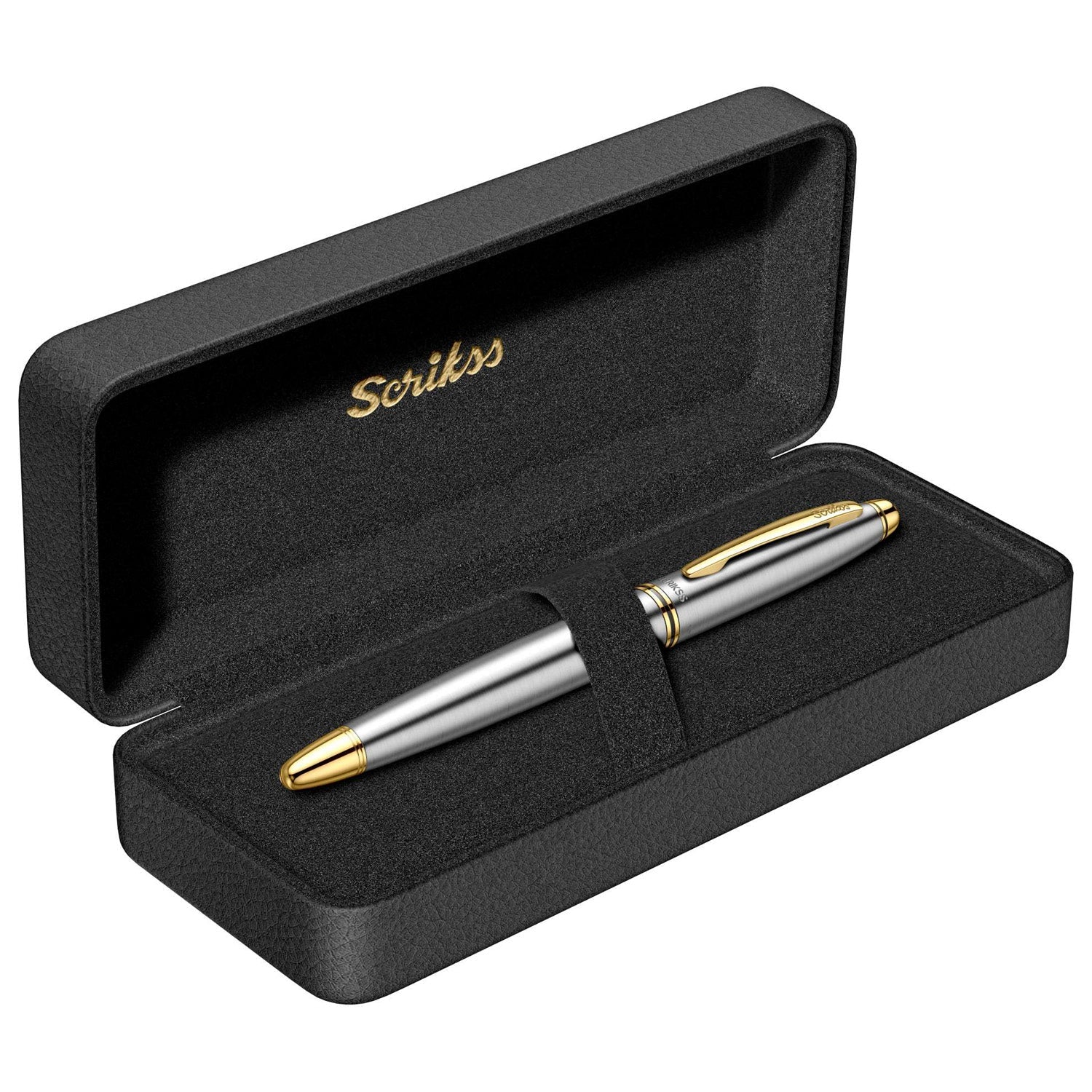 Scrikss Knight 88 Stainless Steel GT Fountain Pen