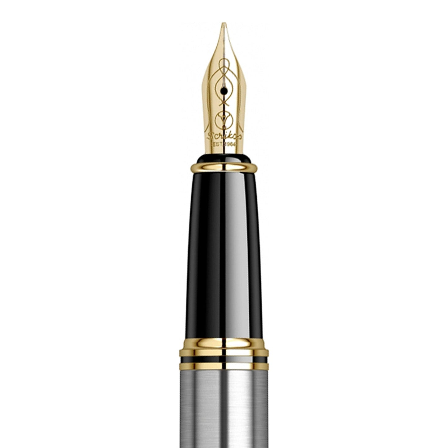 Scrikss Knight 88 Stainless Steel GT Fountain Pen