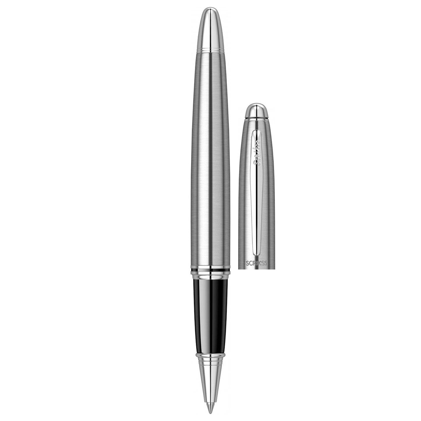 Scrikss Knight Stainless Steel CT Roller Ball Pen 57091