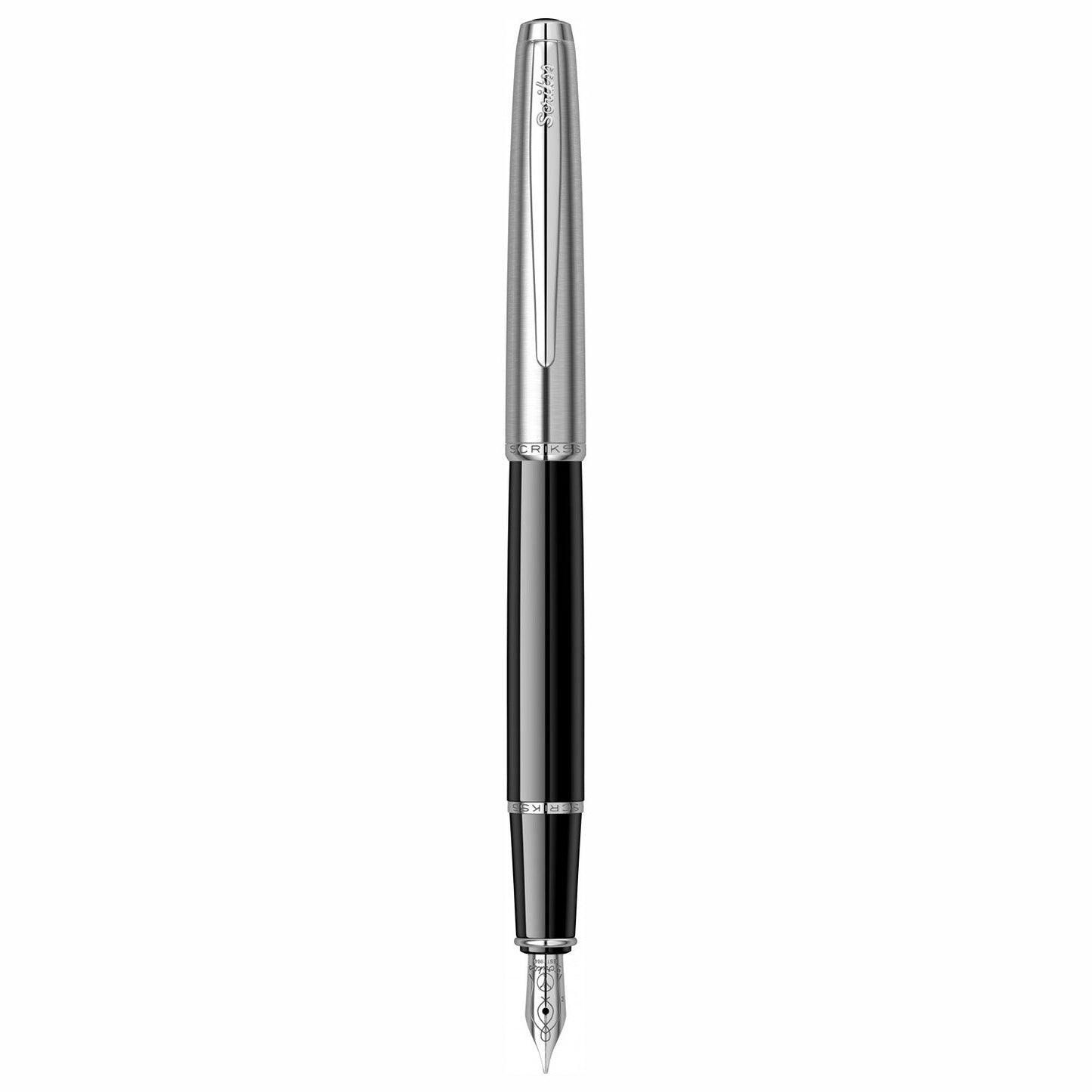 Scrikss Metropolis 78 Black CT Fountain Pen