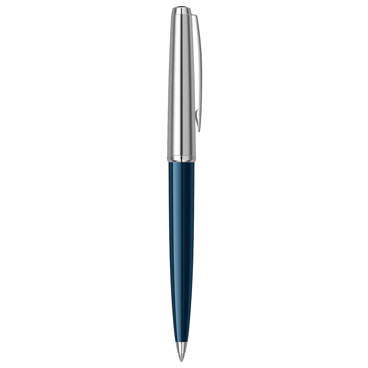 Scrikss Metropolis 78 Blue Chrome CT Ballpoint Pen 52584