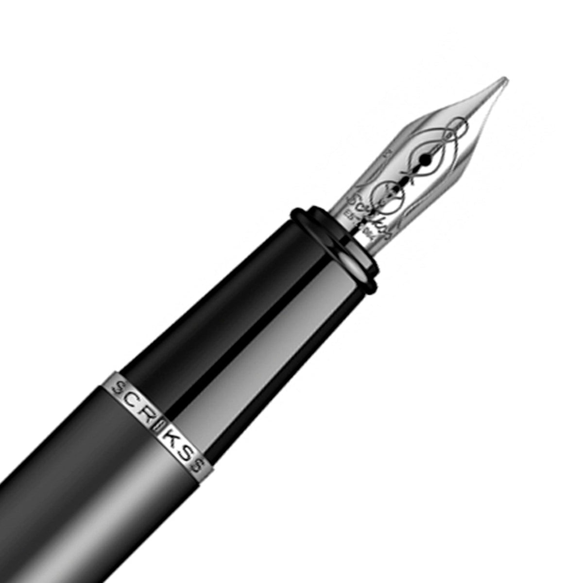Scrikss Metropolis 78 Matt Black Fountain Pen