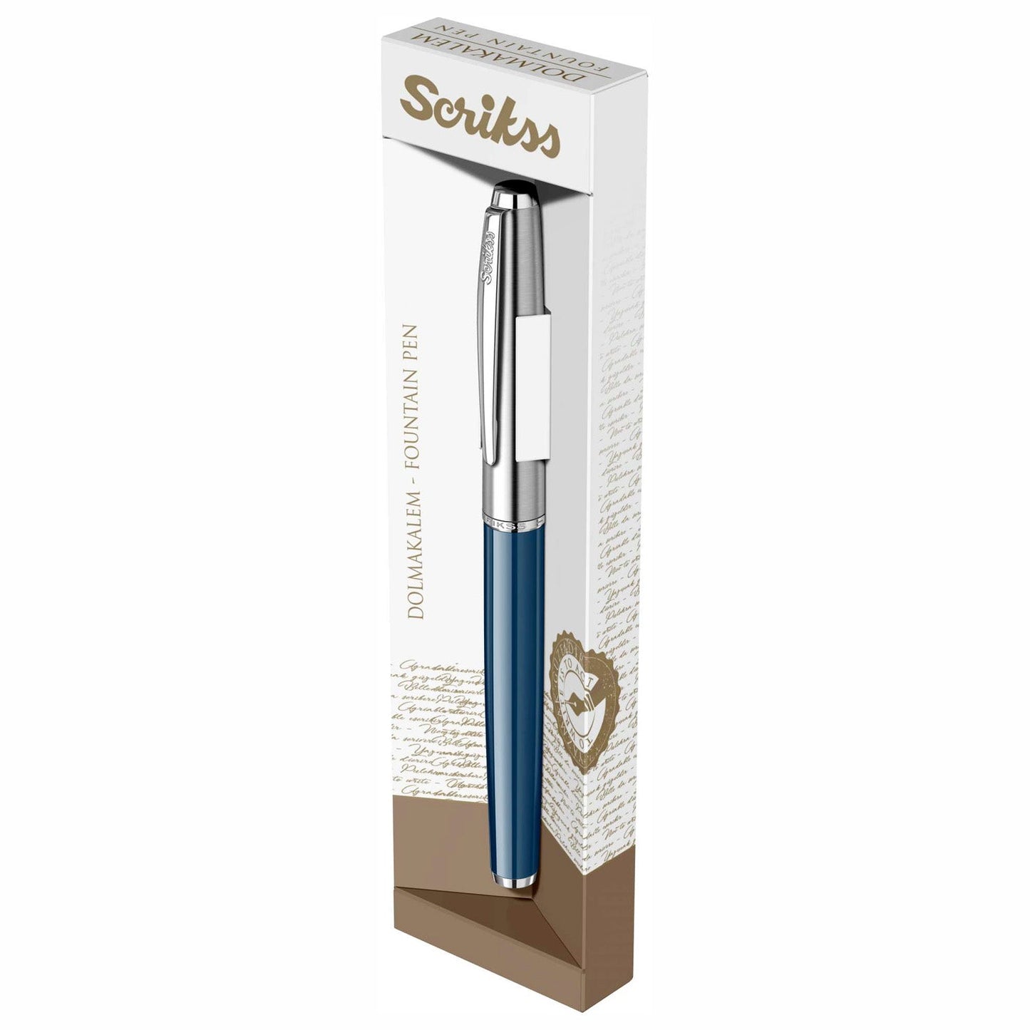 Scrikss Metropolis 78 Navy Blue CT Fountain Pen