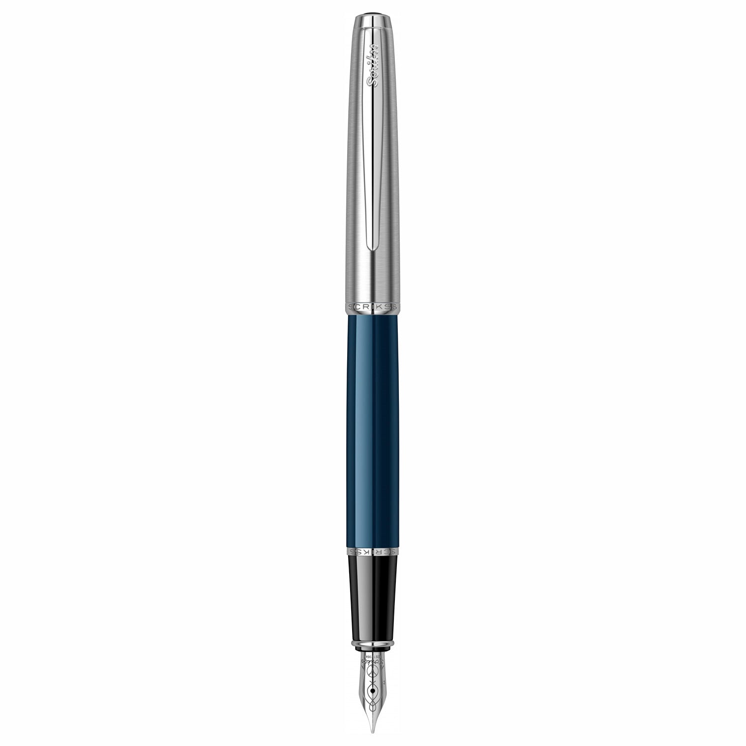 Scrikss Metropolis 78 Navy Blue CT Fountain Pen