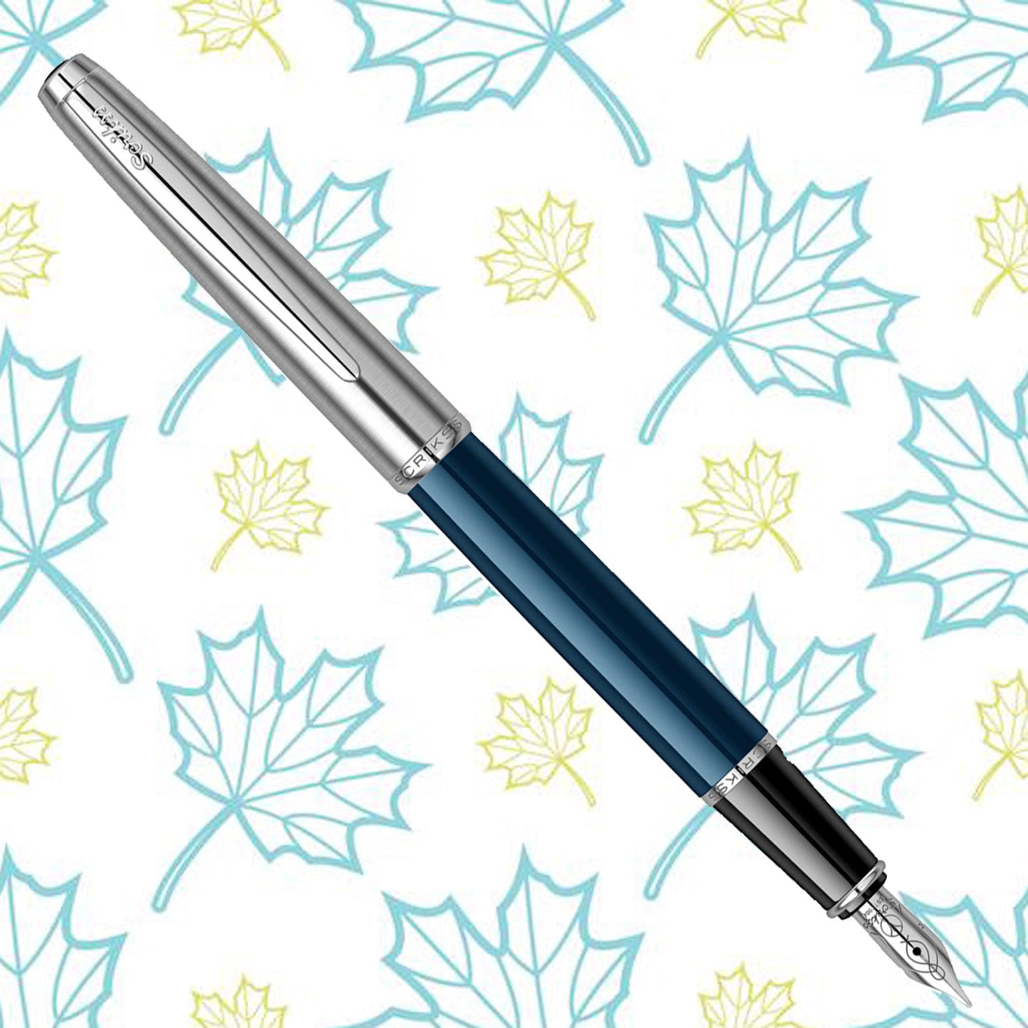 Scrikss Metropolis 78 Navy Blue CT Fountain Pen