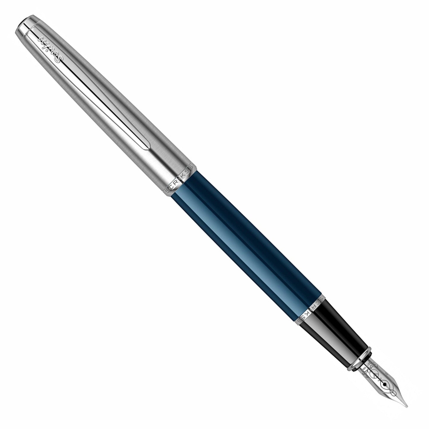 Scrikss Metropolis 78 Navy Blue CT Fountain Pen