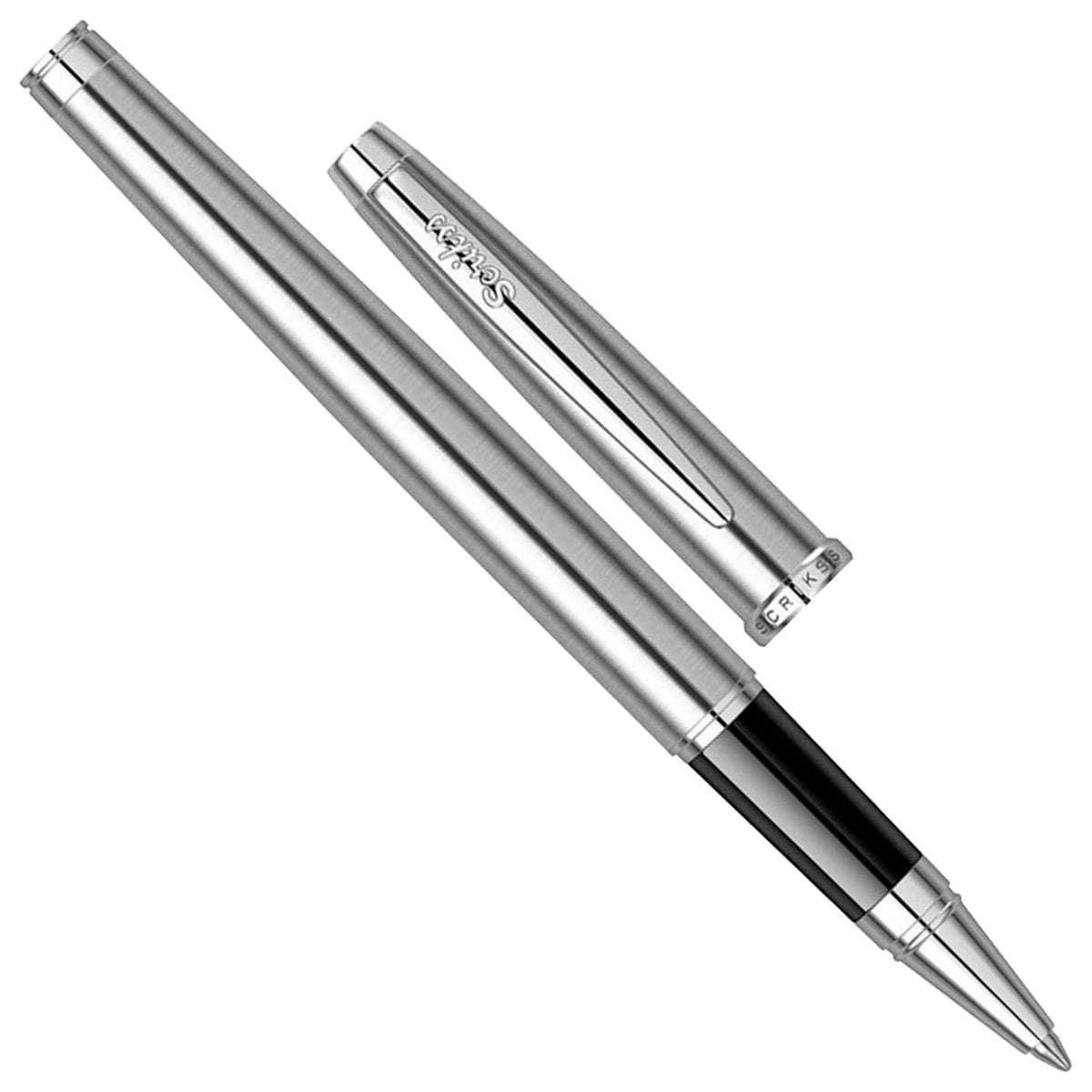 Scrikss Metropolis 800M Stainless Steel CT Roller Ball Pen 82000
