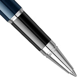 Scrikss Metropolis 800 Blue Chrome CT Roller Ball Pen 81973