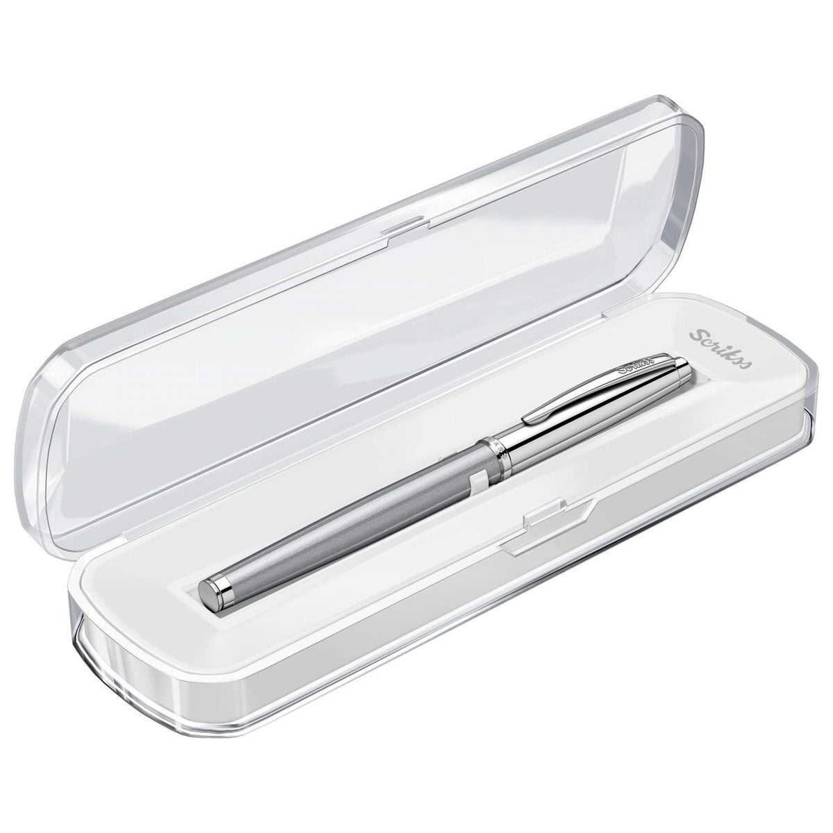 Scrikss Metropolis 800 Grey Chrome CT Roller Ball Pen 81997