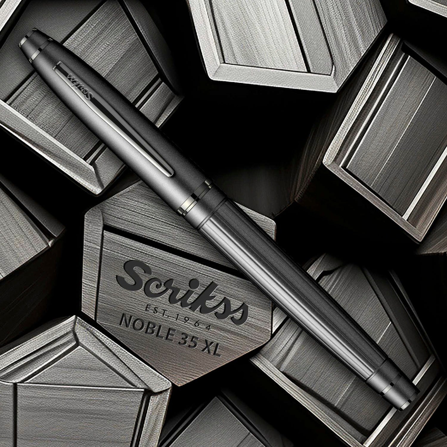 Scrikss Noble 350 Anthracite Fountain Pen